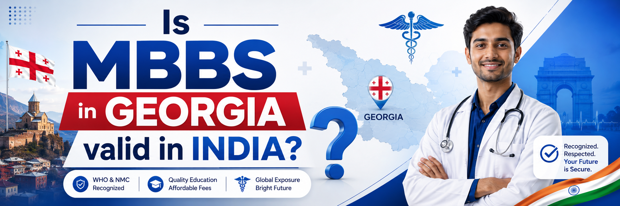 MBBS in Georgia 2026-27: Low Fees Fees, Top Medical Universities & Admission